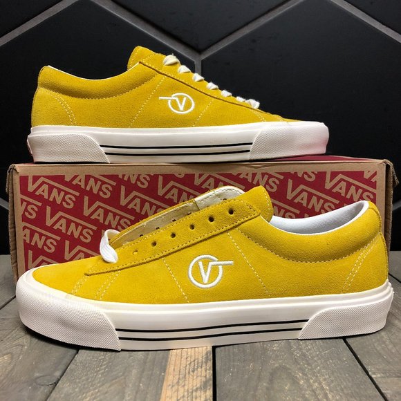 vans sid dx yellow